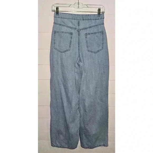 Boohoo Women's Size 6 Wide Leg Jeans - Picture 3 of 10